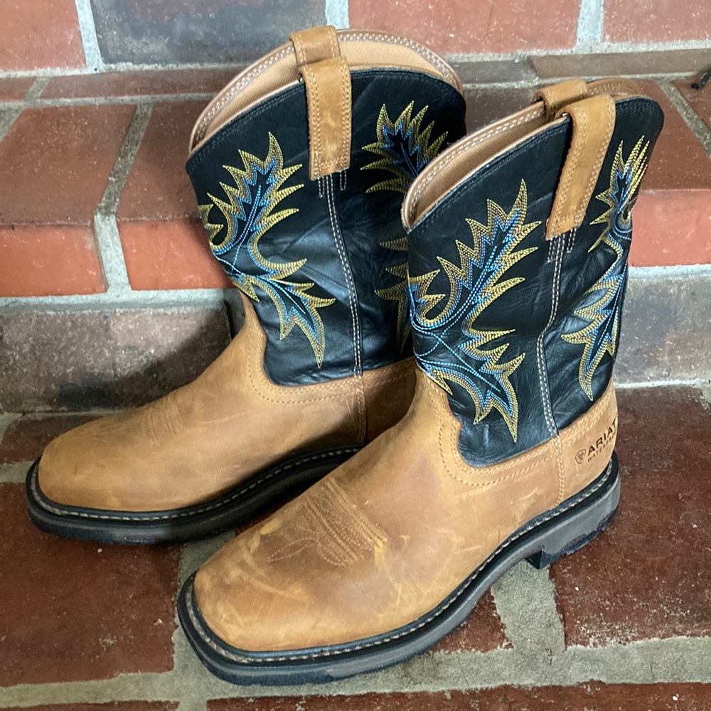 Ariat waterproof WorkHog wide square toe H20